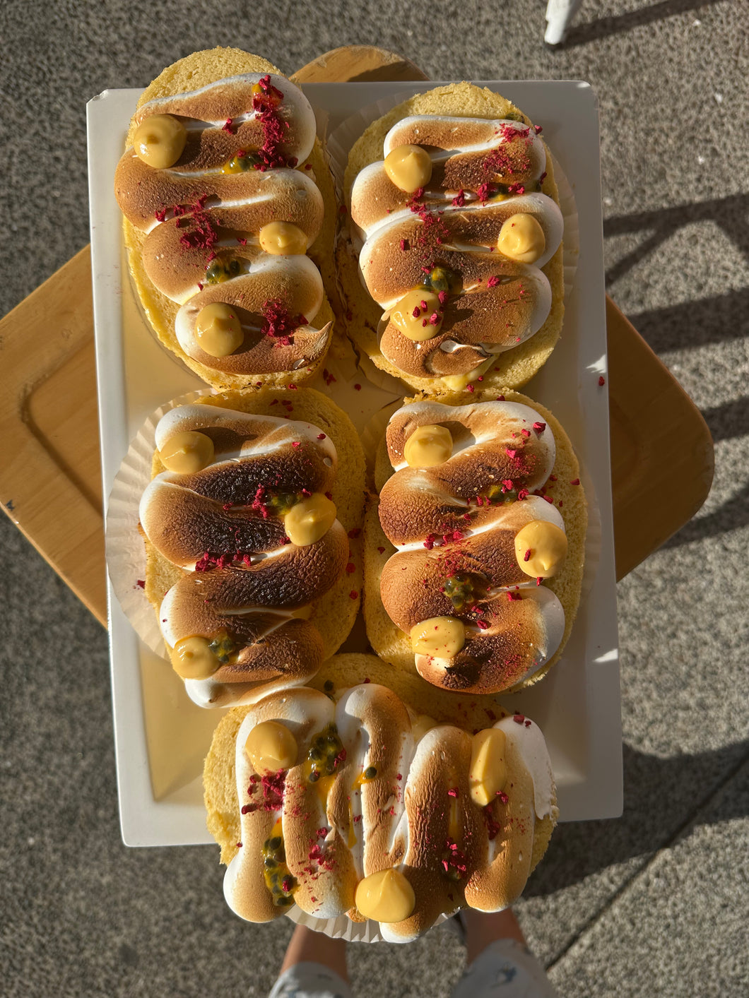 Passionfruit Meringue Swiss Roll NAG (Fri, Sat, Sun, Nov Only)