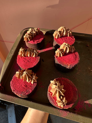 Chocolate Raspberry Mousse Cookie Pie (August special, fri-sun only) NAG
