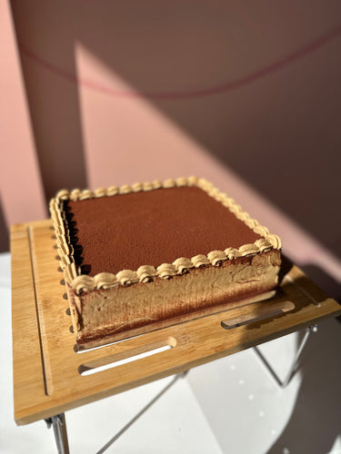 Tiramisu Brownie Slab No Gluten